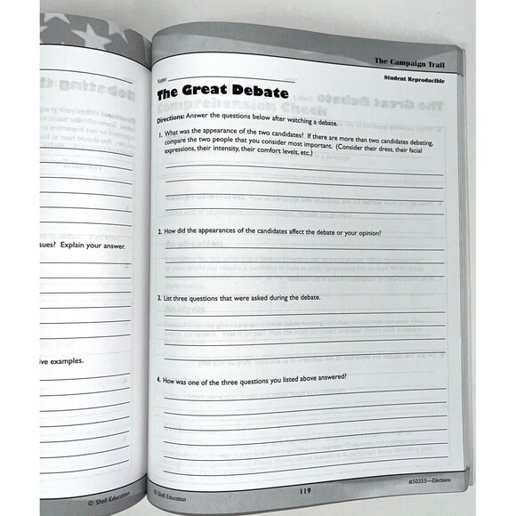 Elections Series: Elections : Grades 4-8  Color CD Included - Picture 7 of 11